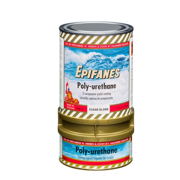 Epifanes Poly-urethane Clear Gloss, 750gr.
